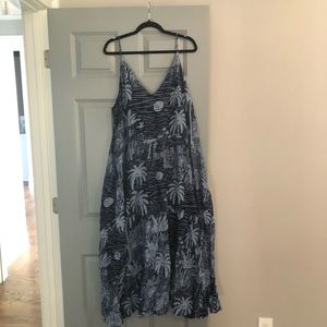H&M Palm Print Sundress